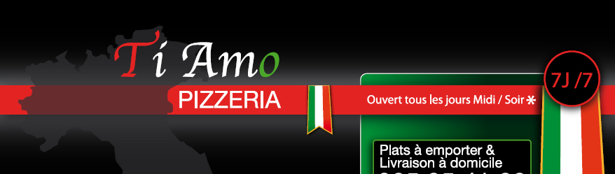 Pizzeria Ti Amo - Wanze - 4520 - Ouvert 7j/7 - Ouvert le dimanche